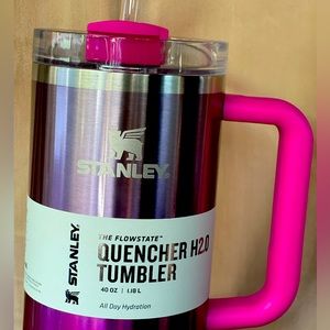 Hot Pink metallic 40oz Stanley Cup